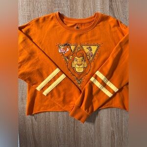 Disney Lion King Orange Long Sleeve Tee